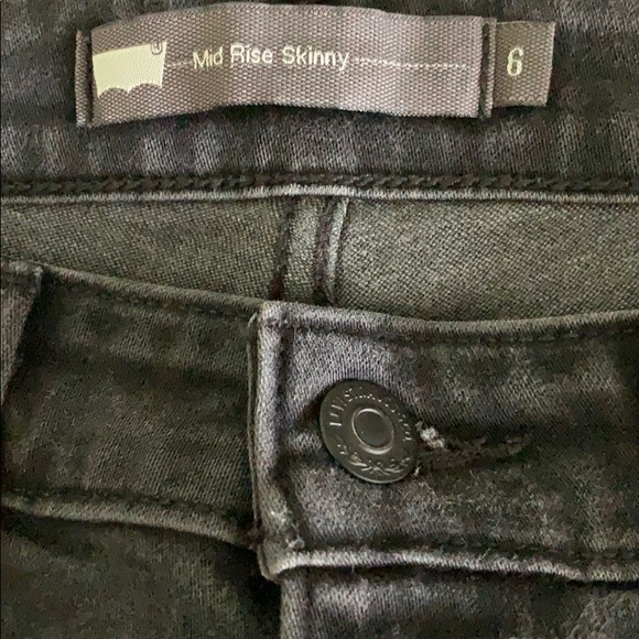 🔷 Black Levi’s leggings size 6 medium - Picture 3 of 6